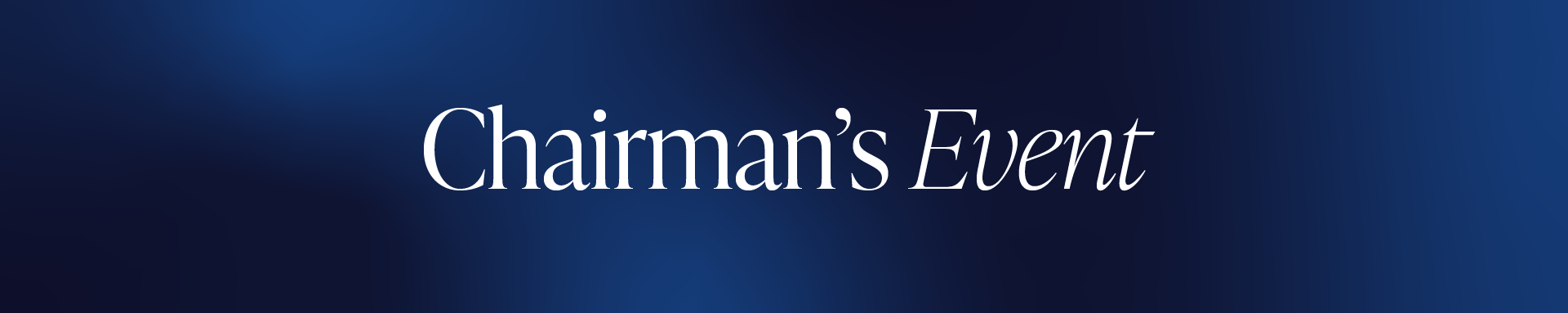 Chairman's Event (No Thomson Geer) Register Banner