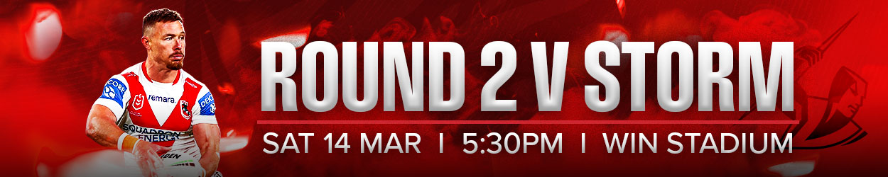 Round 2 v Storm