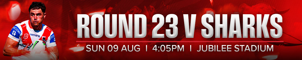 Round 23 v Sharks