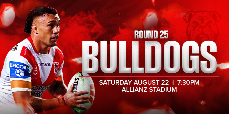 Round 25 v Bulldogs Tile Image