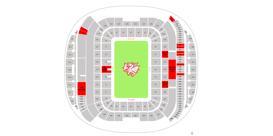 Eastern Dining Club - Map