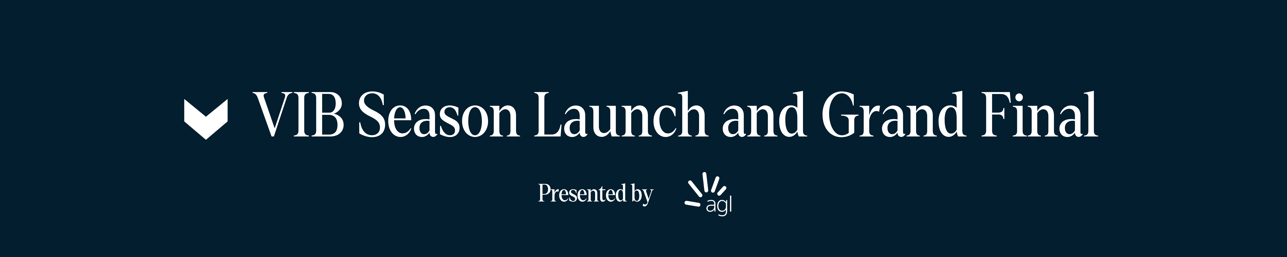 Grand final register banner