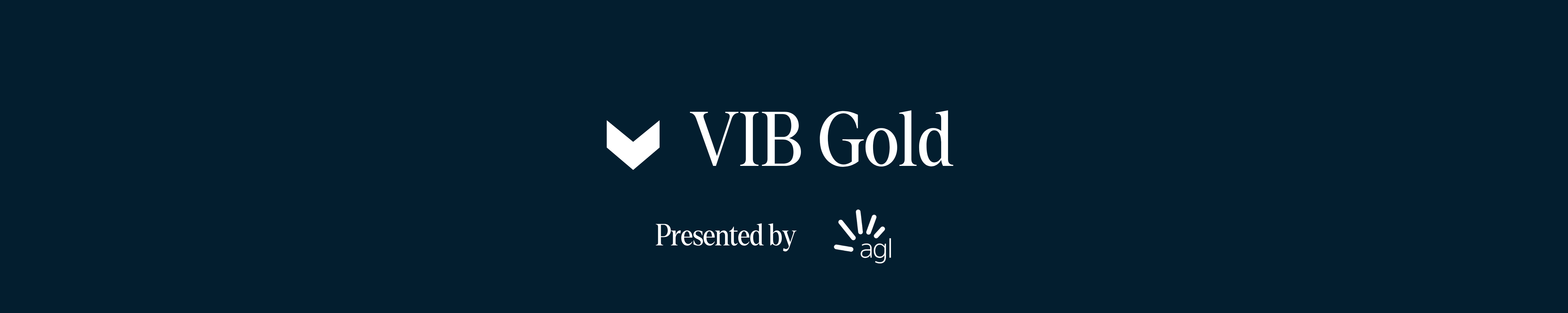 VIB Gold Register Banner