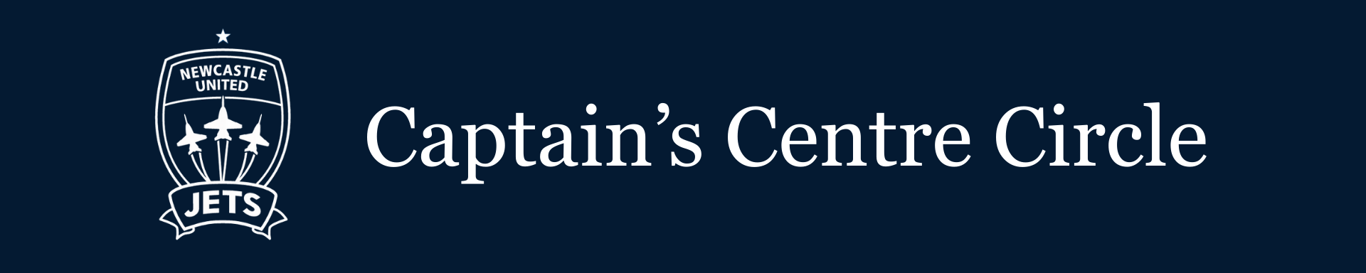 Captain's Centre Circle Banner