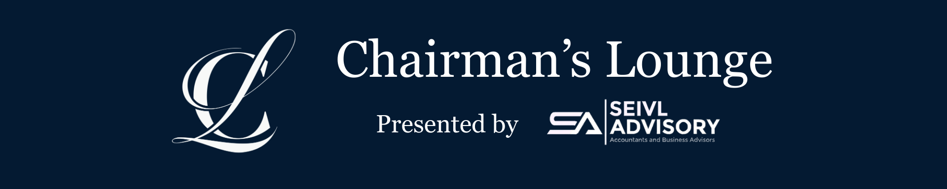 Chairman's Lounge Banner