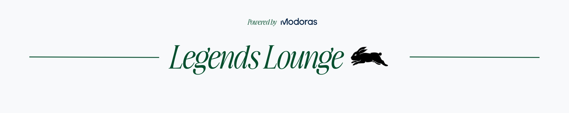 Legends Lounge 26 Banner