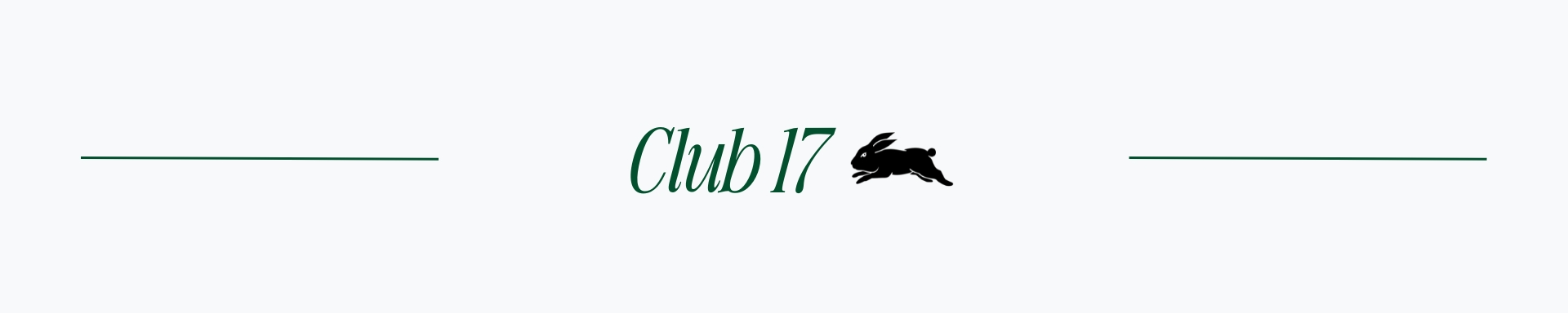 Club 17 Banner