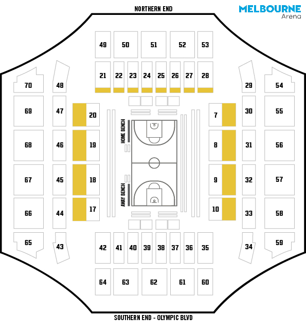 Gold Venue Map