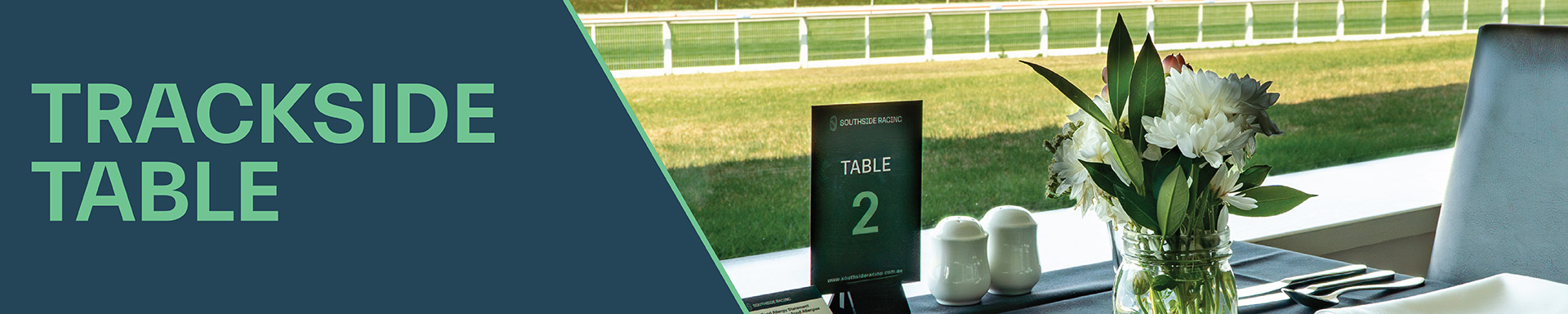 Trackside Table - Pakenham - Banner